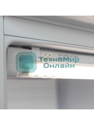 Холодильная витрина Бирюса Б-B310 черный фронт однокамерная 310л