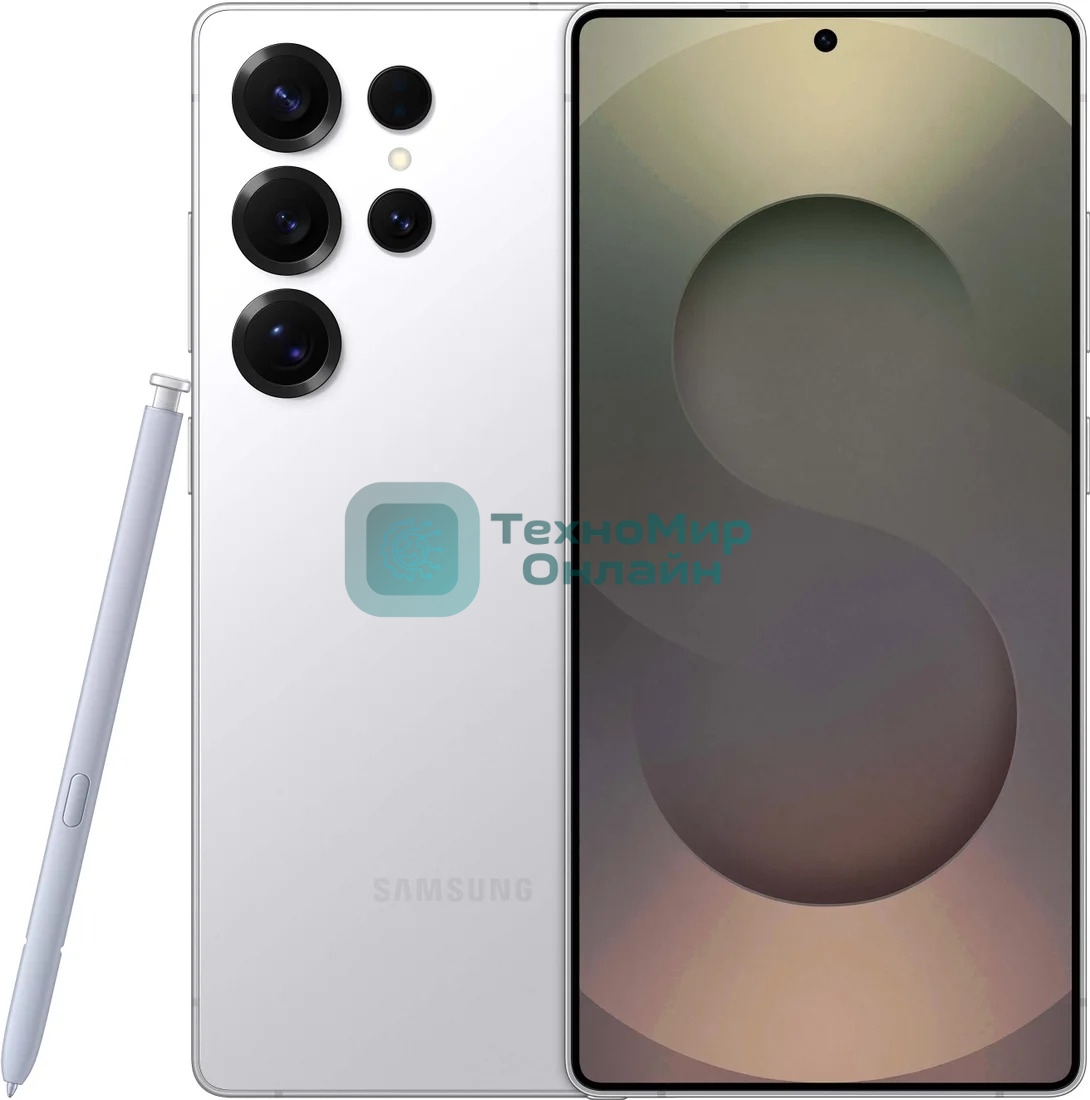 Смартфон Samsung Galaxy S25 Ultra 12/512Gb серебристый титан