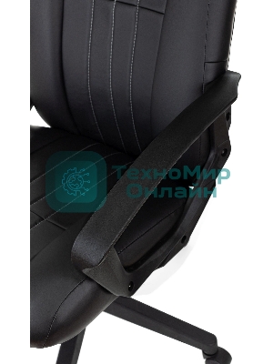 Кресло руководителя Бюрократ T-898/#B черный искусственная кожа