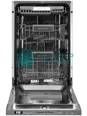 Встраиваемая посудомоечная машина Zigmund & Shtain DW 301.4, серый, 44.8 см, 11 компл., 49 дБ, класс A++