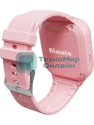 Смарт-часы AIMOTO Omega 4G с видеозвонком розовый 9250102