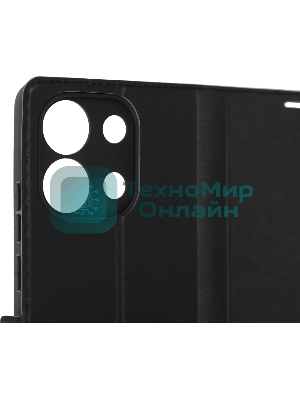 Чехол (флип-кейс) BoraSCO для Xiaomi Redmi Note 13 4G Book Case черный (72993)