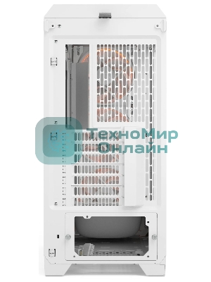 Корпус Fractal Design Meshify 3 White RGB TG Clear Tint, Midi-Tower, белый, 3 x 140 мм