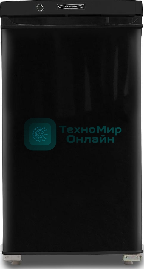 Холодильник Саратов 452 КШ-120 черный однокамерный 107/15л морозилка сверху