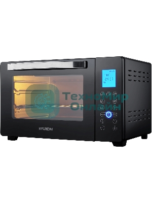 Мини-печь Hyundai MIO-HY096 28 л, 1600 Вт, черный
