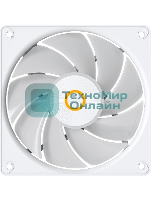 Вентилятор для корпуса Ocypus Gaммa F12 Elite WH ARGB REVERSE BLADE, 120x120x25мм, 4-PIN PWM, 600-1800 RPM, 26 DBA MAX, HYDRO BEARING