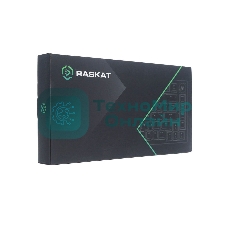 Клавиатура Raskat KM006 проводная, USB Type-A, чёрный/серый