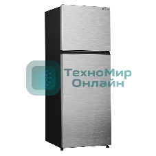 Холодильник Hitachi HRTN6443SXCS серебристый двухкамерный 315/94л морозилка сверху