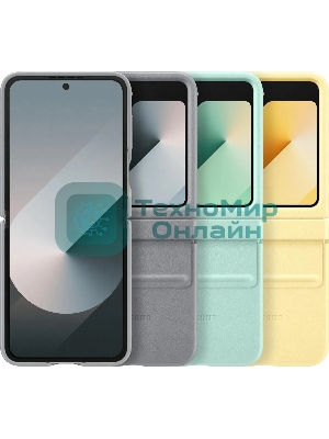 Чехол (клип-кейс) Samsung для Samsung Galaxy Z Flip6 Kindsuit Case Flip 6 (F741) серый (EF-VF741PJEGRU)