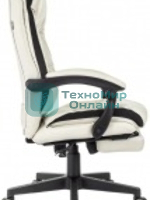 Кресло Бюрократ CH-824MSG-BF слоновая кость, экокожа