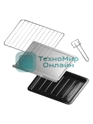 Мини-печь BBK OE3037M черный