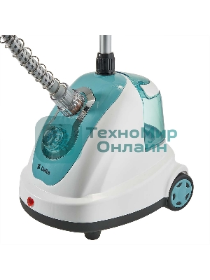 Отпариватель Delta DL-2016S белый/серо-голубой, 2000 Вт, 32 г/мин, 1400 мл