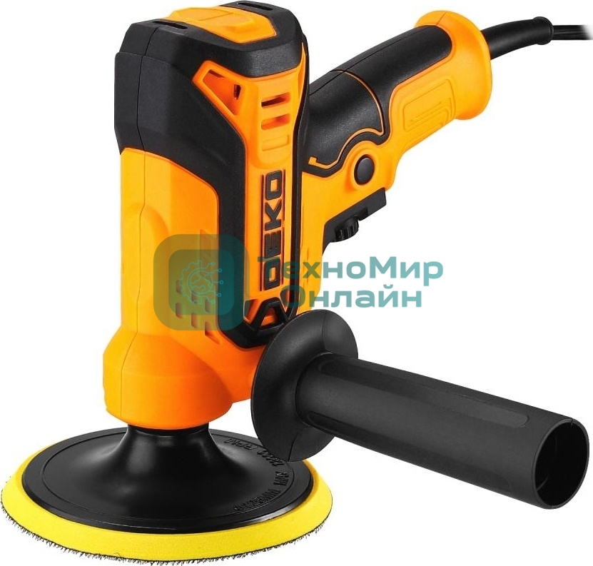 Шлифмашина полировальная сетевая DEKO P1000-D, 125мм, 1000 Вт (083-1045)