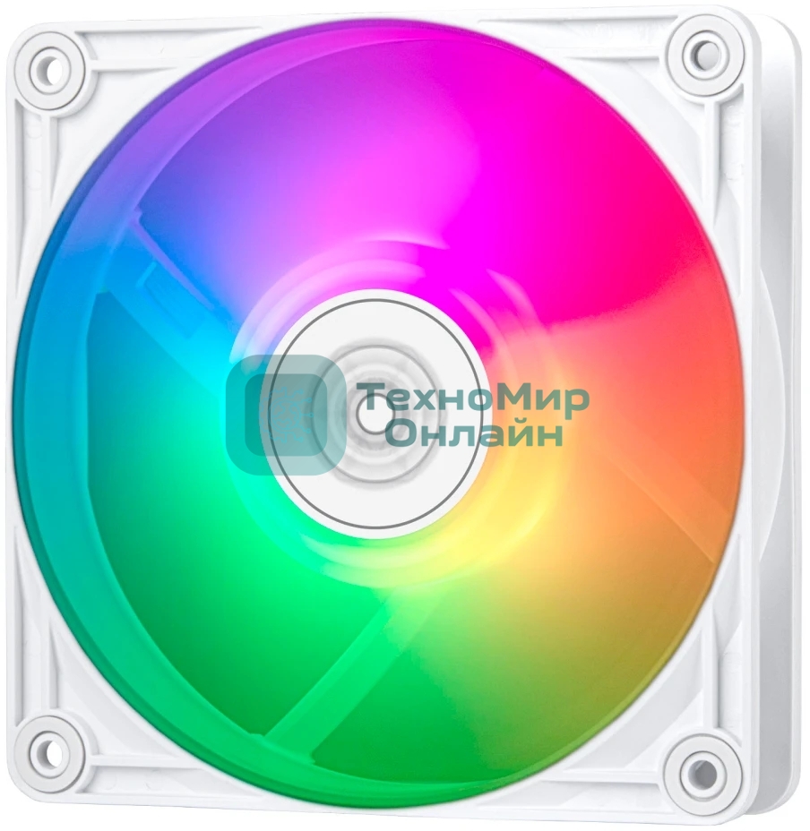 Вентилятор для корпуса Silverstone VISTA 120 ARGb белый, 120 мм, 2000 об/мин, 30.6 дБ, 4 pin