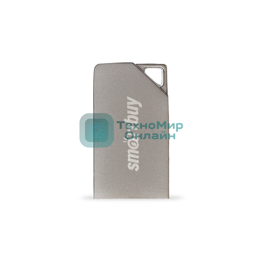 Флешка USB SmartBuy MU30 Metal (SB032GBMU30), 32Gb, USB 2.0, R/W 20/10, серебристый