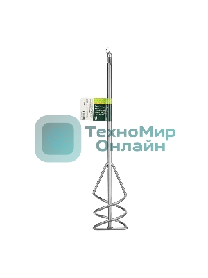 Миксер Сибртех для строительных смесей, 80х400 мм, хвостовик SDS plus