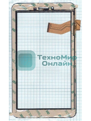 Сенсорное стекло (тачскрин) C186104C12 FPC833DR, черное