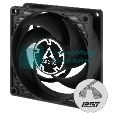 Вентилятор для корпуса Arctic P8 PWM PST черный, 80 мм, 3000 об/мин, 22.5 дБ, 4 pin