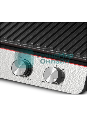 Гриль электрический Zigmund & Shtain ZEG-926 черный/серебристый, 2000 Вт