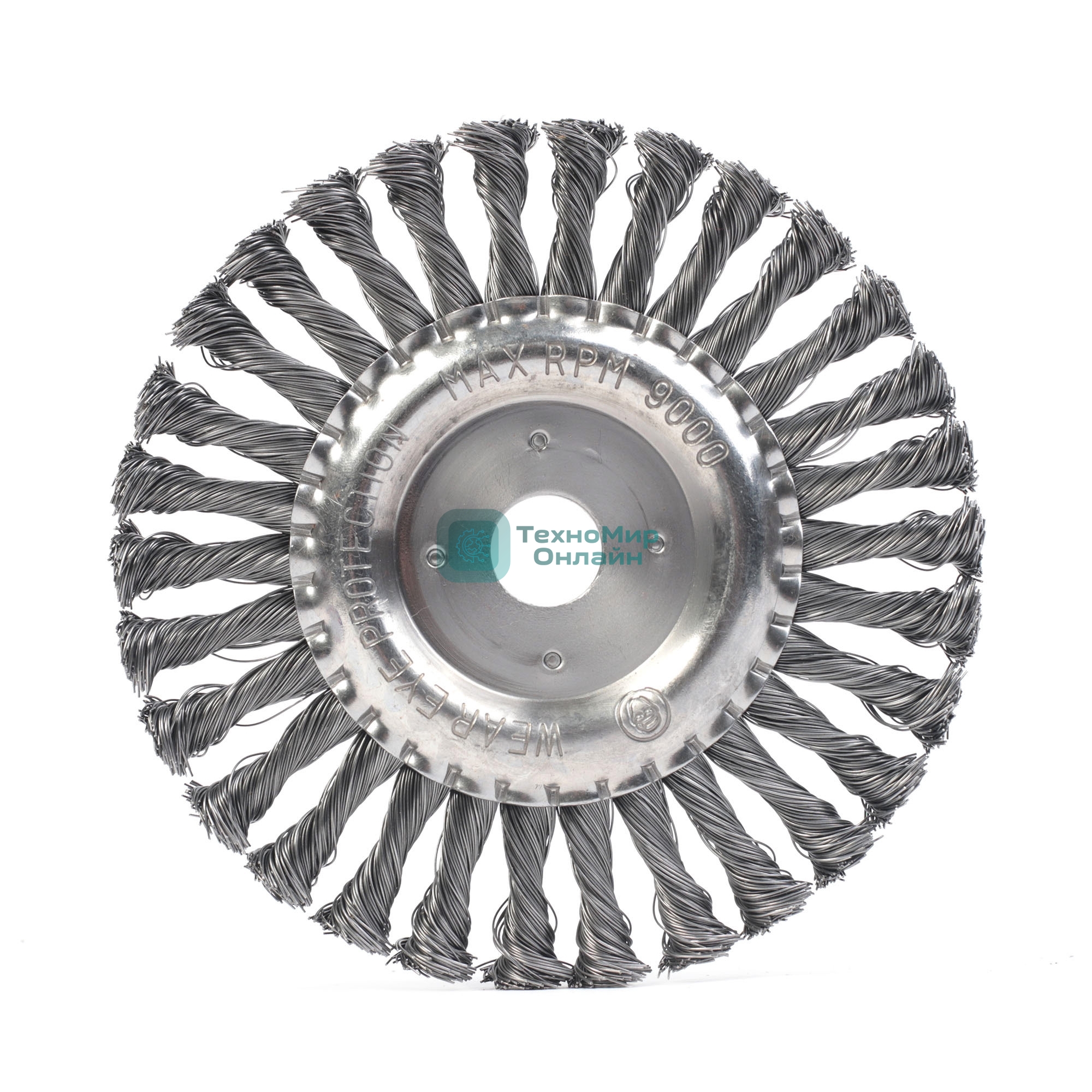 Щетка круглая витая (180х22.2 мм) EDGE by PATRIOT 813010013