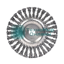 Щетка круглая витая (180х22.2 мм) EDGE by PATRIOT 813010013
