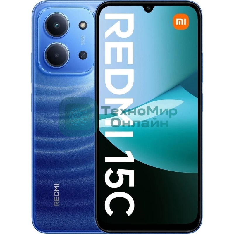 Смартфон Xiaomi Redmi 15C 4/128Gb синий