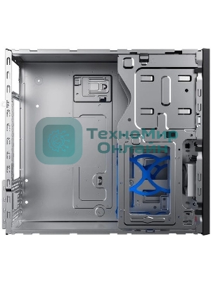 Компьютерный корпус EL555BK PM-300TFX 80+Bronze U3.0*2+U2*2+2*combo Audio; fan 9см; intrusion switch POWERMAN Slim Case 6143524