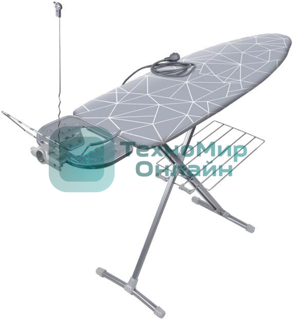 Доска гладильная НИКА Nika best НБТ/4 линии на сером 40х122 см перф. лист, пд/б, удл