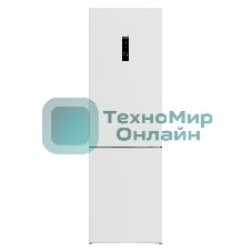 Холодильник Hotpoint HDKP 7201 W белый двухкамерный 267/100л морозилка снизу, No Frost