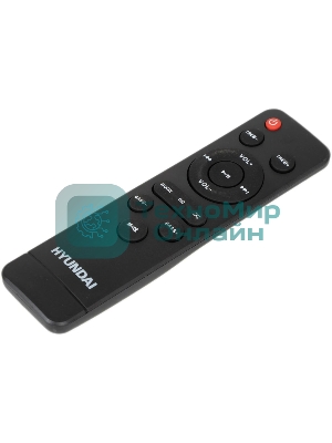 Микросистема Hyundai H-HA640 черный 150Вт FM USB BT SD/MMC/MS