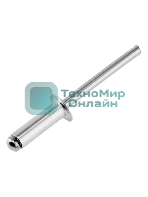 Заклепки алюминиевые Denzel, 3/16