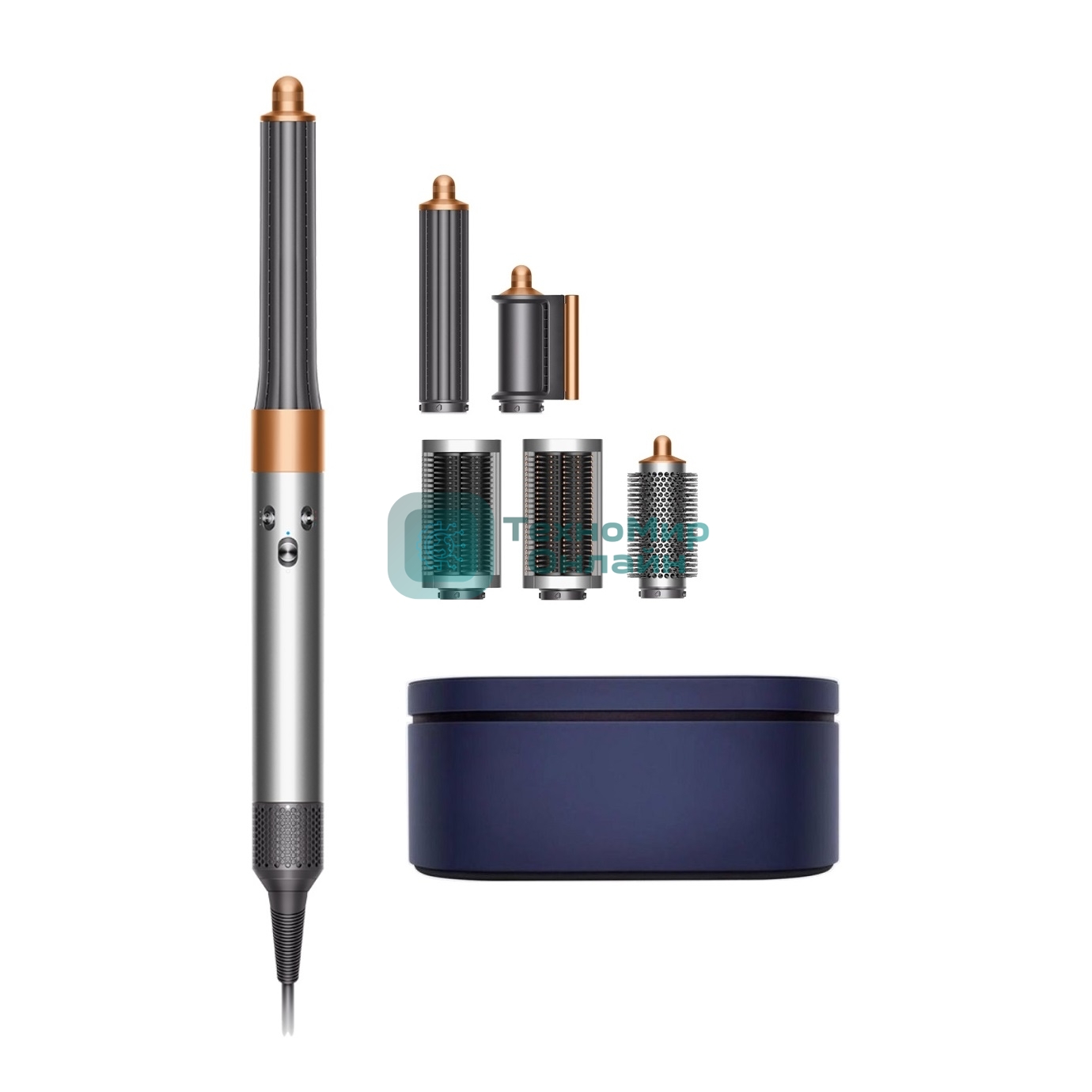 Фен-стайлер Dyson Airwrap HS05 Copper/Gry медный/серый, 1300 Вт, ионизация, 30/40 мм