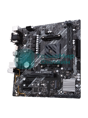 Материнская плата ASUS PRIME A520M-E/CSM, AM4, AMD A520, 2xDDR4, 4xSATA, 1xM.2, 1xPCIe 3.0 x16, 2xPCIe x1, 1xDVI-D, 1xHDMI, 1xVGA, 1x 1Gb LAN, 1xUSB-A 3.2 Gen 2, 2xUSB-A 2.0, 4xUSB-A 3.2 Gen 1, 3x3.5 мм, 7.1, mATX