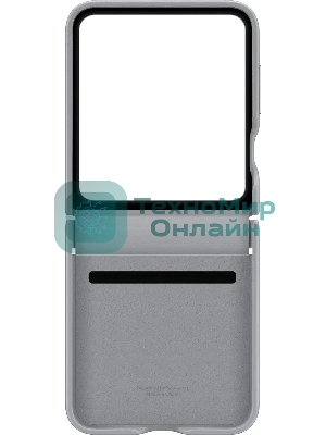 Чехол (клип-кейс) Samsung для Samsung Galaxy Z Flip6 Kindsuit Case Flip 6 (F741) серый (EF-VF741PJEGRU)