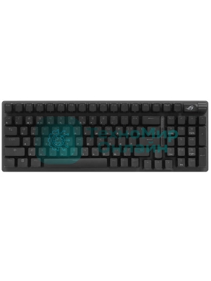 Клавиатура ASUS Strix Scope II 96 гибридная, Bluetooth, радиоканал, чёрный
