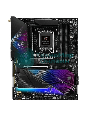 Материнская плата ASRock Z890 Riptide WiFi, LGA 1851, Intel Z890, 4xDDR5, 4xSATA, 5xM.2, 1xPCIe 5.0 x16, 1xPCIe 4.0 x16, 1xPCIe x1, 2xUSB-C Thunderbolt 4, 4xUSB-A 3.2 Gen 1, 1xUSB-A 3.2 Gen 2, 1xHDMI, 1x2.5Gb LAN, 4x3.5 мм, 7.1, ATX