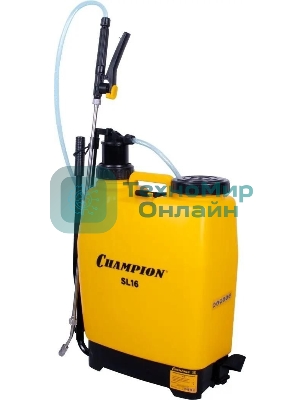 Опрыскиватель рычажный CHAMPION SL16 0,5-2,5м бак 16л 2,6 кг