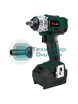 Профессиональный гайковерт ударный бесщеточный аккумуляторный KLPRO KLSS18B-50 (18 В/5 А·ч)