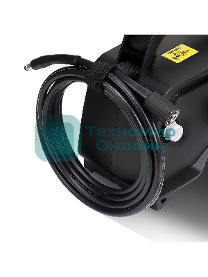 Мойка высокого давления 120/70 бар, KOLNER K120M, компакт, 1400Вт, 390л/ч, метал.помпа, шланг ВД 5м, кабель 5м, самовсас, Auto stop (емкость для шампуня)