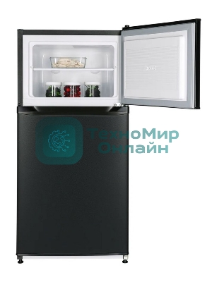 Холодильник Nordfrost NRT 144 232 черный двухкамерный 262/68 л морозилка сверху, капельная система