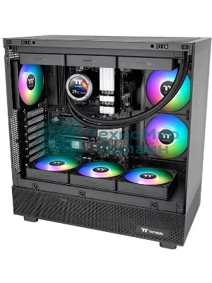 Вентилятор для корпуса Thermaltake CT120 EX Sync ARGB 120х120x25 черный 4-pin 28.5дБ (упак.:3шт) (CL-F181-PL12SW-A) Ret