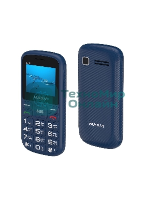 Мобильный телефон Maxvi B201 синий