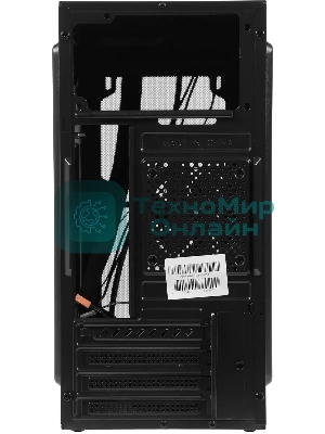 Компьютерный корпус AeroCool/Formula Air Mesh G1 черный без БП mATX 1x80мм 2xUSB 2.0 1xUSB3.1 audio bott PSU