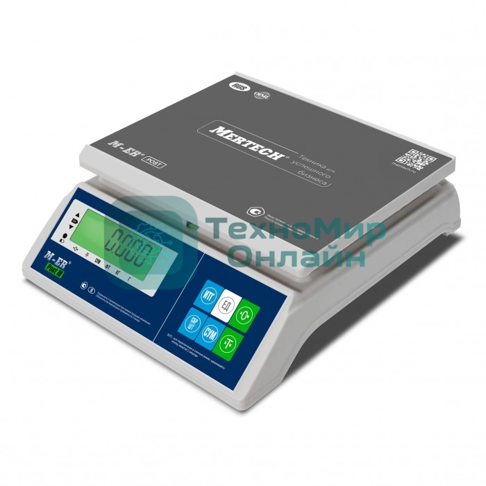 Весы порционные MERTECH M-ER 326 AFU-15.2 LCD 
