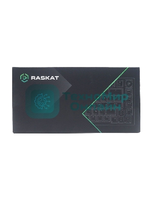Клавиатура Raskat KM006 проводная, USB Type-A, чёрный/серый