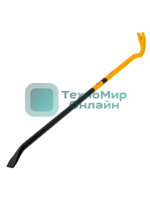 Лом-гвоздодер Denzel 900 мм, шестигранный 19 мм, окрашенный, сталь 65