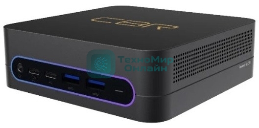 Мини ПК CBR MiniPC-DT002 (Intel i5-1235U/16Gb DDR4/512Gb SSD PCIe/W11Pro/2 х USB 2.0, 2 х HDMI, 2 х USB 3.2, USB-C 3.0, USB-C 2.0, 3.5мм Combo Jack, RJ-45, VESA)