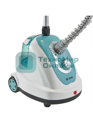 Отпариватель Delta DL-2016S белый/серо-голубой, 2000 Вт, 32 г/мин, 1400 мл