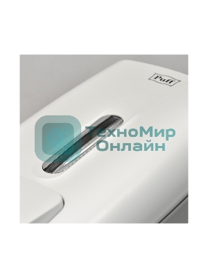 Дозатор для жидкого мыла пластик Puff-8120 белый, 0,8 л