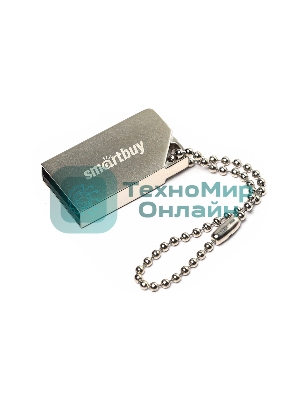 Флешка USB SmartBuy MU30 Metal (SB032GBMU30), 32Gb, USB 2.0, R/W 20/10, серебристый